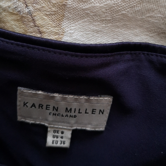 Karen Millen Occasion silk dress - Picture 3 of 16